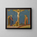 La Mort de Jésus-Christ sur le Calvaire - Jean-Hippolyte Flandrin — inramlat konstverk på väggen