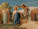 Le baptême du Christ - Jean-Hippolyte Flandrin — vy av konstverket