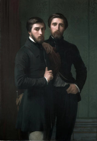 JeanHippolyte Flandrin - RenCharles Dassy and His Brother JeanBaptisteClaudeAmd Dassy.webp