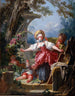 Blind Man's Buff - Jean-Honoré Fragonard — vy av konstverket