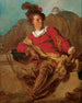 Jean-Claude Richard Abbé de Saint-Non klädd i spansk stil - Jean-Honoré Fragonard — vy av konstverket