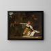 unga tvättare - Jean-Honoré Fragonard — inramlat konstverk på väggen