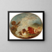 Perrette et le pot de lait - Jean-Honoré Fragonard — inramlat konstverk på väggen