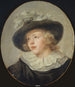 Porträtt av ung pojke med en fjäderhatt - Jean - Honoré Fragonard — vy av konstverket