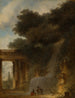 La Cascade - Jean-Honoré Fragonard — vy av konstverket