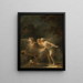 La Fontaine de l'amour - Jean-Honoré Fragonard — inramlat konstverk på väggen