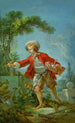 Le Jardinier - Jean-Honoré Fragonard — vy av konstverket