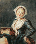 La Fille à la marmotte - Jean-Honoré Fragonard — vy av konstverket
