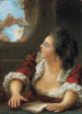La Lettre d'amour - Jean-Honoré Fragonard — vy av konstverket