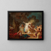 Le sacrifice au Minotaure - Jean-Honoré Fragonard — inramlat konstverk på väggen