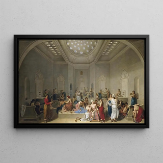 JeanJacquesFranois Le Barbier - A female Turkish Bath.webp
