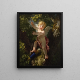 JeanJacquesFranois Le Barbier - Cupid in a Tree.webp