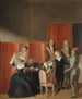 Louis XVII separerad från sin mor den 3 juli 1793 - Jean-Jacques Hauer — vy av konstverket