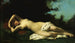 En nymf i ett skogigt landskap - Jean-Jacques Henner — vy av konstverket