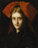 Ung alsacisk kvinna - Jean-Jacques Henner — vy av konstverket