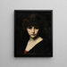 Candeur - Jean-Jacques Henner — inramlat konstverk på väggen
