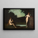 Églogue - Jean-Jacques Henner — inramlat konstverk på väggen