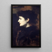Eugénie-Marie Gadiffet-Caillard kallad Germaine Dawis - Jean-Jacques Henner — inramlat konstverk på väggen