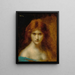 Judith - Jean-Jacques Henner — inramlat konstverk på väggen