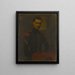 Portrait du Sergent Fourrier - Jean-Jacques Henner — inramlat konstverk på väggen