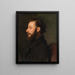 Porträtt av Herr A. Koch - Jean-Jacques Henner — inramlat konstverk på väggen
