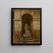 Ruelle à Rome - Jean - Jacques Henner — inramlat konstverk på väggen