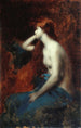 Rêverie - Jean-Jacques Henner — vy av konstverket
