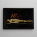 Le Lévite d'Éphraïm och hans döda fru - Jean-Jacques Henner — inramlat konstverk på väggen