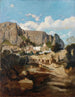 Vue du monastère de Capri - Jean-Joseph-François Bellel — vy av konstverket