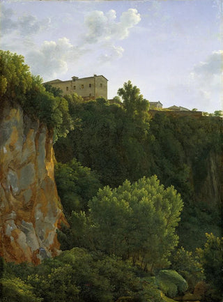 JeanJosephXavier Bidauld - Gorge at Civit Castellana.webp