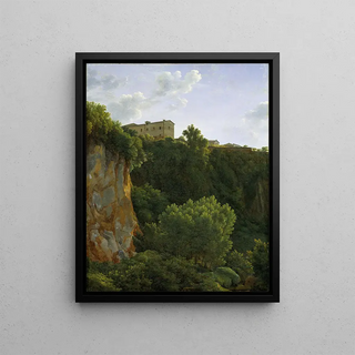 JeanJosephXavier Bidauld - Gorge at Civit Castellana.webp