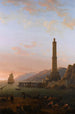 Le phare de Gênes - Jean-Joseph-Xavier Bidauld — vy av konstverket