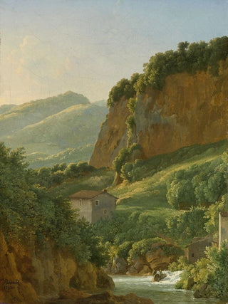 JeanJosephXavier Bidauld - View Of The Ravine At San Cosimato.webp