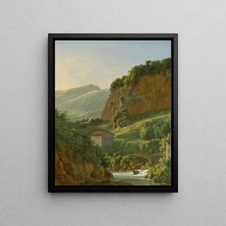 JeanJosephXavier Bidauld - View Of The Ravine At San Cosimato.webp