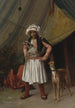 Un Bachi-Bouzouk och hans Hund - Jean-Léon Gérôme — vy av konstverket