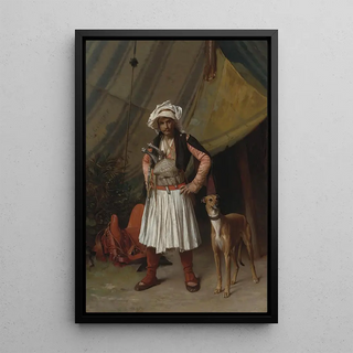 JeanLon Grme - A BashiBazouk And His Dog.webp