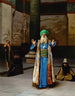 En sultan i bön - Jean-Léon Gérôme — vy av konstverket