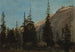 landskapsalpin, le Handegg, Schweiz - Jean-Léon Gérôme — vy av konstverket
