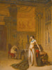 Cléopâtre och Caesar - Jean-Léon Gérôme — vy av konstverket