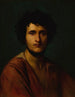 Studie av porträtt av Giacomo Orlandi från Subiaco - Jean-Léon Gérôme — vy av konstverket