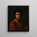 Studie av porträtt av Giacomo Orlandi från Subiaco - Jean-Léon Gérôme — inramlat konstverk på väggen