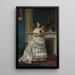 porträtt av Marie-Anne d'Escoubleau de Sourdis, Madame Charles-Joachim Lefèvre, 1853-1938 - Jean-Léon Gérôme — inramlat konstverk på väggen