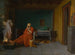 Le poète rêve de Cupidon au coin du feu - Jean-Léon Gérôme — vy av konstverket