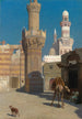En varm dag i Kairo - Jean-Léon Gérôme — vy av konstverket