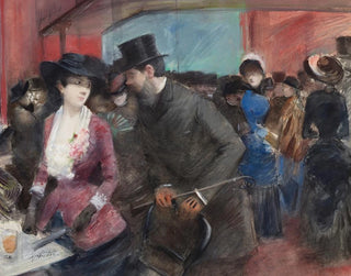 Folies Bergère - Jean-Louis Forain — vy av konstverket