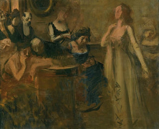 Le Récital - Jean-Louis Forain — vy av konstverket