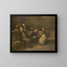 La Pétition - Jean-Louis Forain — inramlat konstverk på väggen