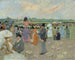 Les courses à Longchamp - Jean-Louis Forain — vy av konstverket