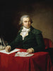 Porträttmålning av Jules - François Par vid ordförandeposten i IV:e arrondissementets domstol, inrikesminister 1793 - 1794 - Jean - Louis Laneuville — vy av konstverket