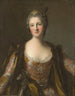Marquise de Broglie 1718-1777 som Sultana - Jean-Marc Nattier — vy av konstverket